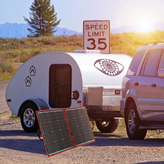 Dokio 110W (55W x 2 個) フレキシブル 100W モノラル折りたたみ式ソーラーパネル キャンピングカー旅行用 高品質ポータブルソーラーパネル